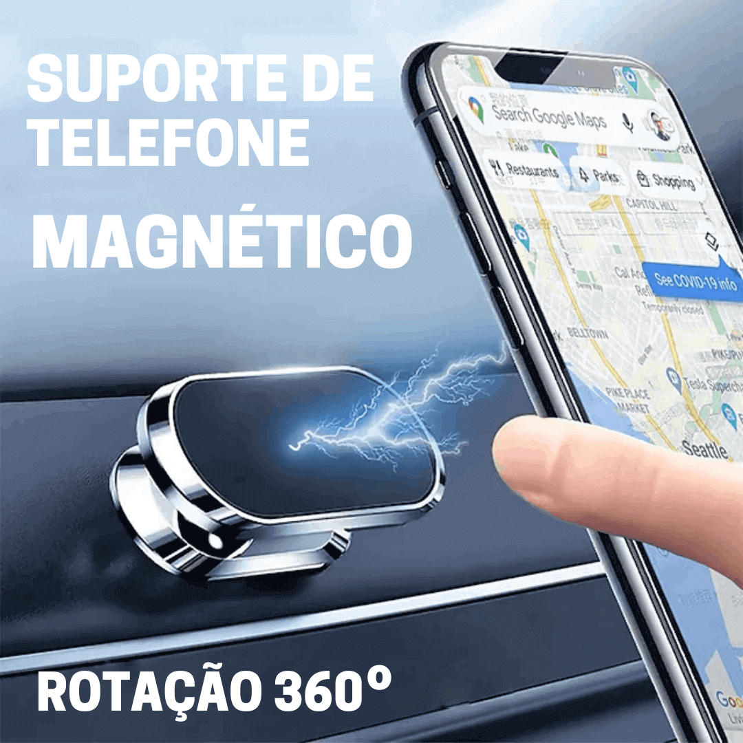 Suporte Magnético Para Telefone Celular Compatível Com iPhone